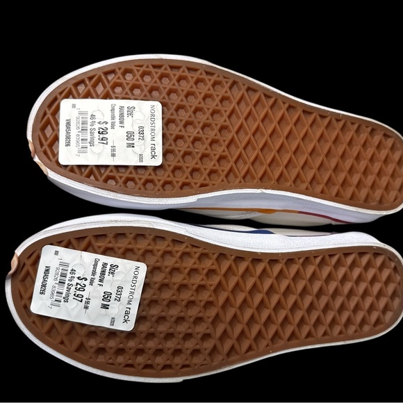 Vans Pride Slip-On Sneakers - Unisex Size 5 Men / 6.5 Women - Picture 4 of 5